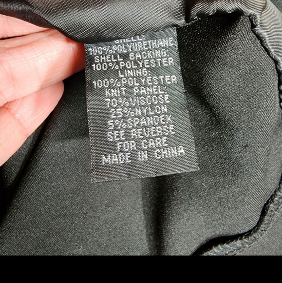 NWOT Baccini 3/4 black jacket  sz. M - Picture 3 of 4